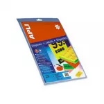 Apli Kleepuvad trkised mdul 64x33,9 mm, 20 lehte/480 kleepuvat trkist neonrohelise vrvusega