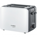 Bosch Toaster ComfortLine TAT6A111 White, 1090 W, Number of slots 2, Number of power levels 6, Bun warmer included