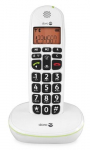 Doro PhoneEasy 100w DECT telefon, numbrivline, valge