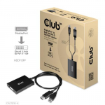 Club3D DisplayPorti Dual Link DVI-D HDCP vljallitatud aktiivne adapter M/F Apple'i Cinema Displaydele