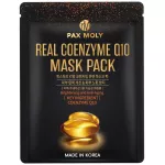 PaxMoly, Real Coenzyme Q10, Hydrating AND Revitalising, Sheet Mask, Face, Day AND Night, 25 ml