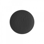 Villeroy AND Boch Villeroy AND amp; Boch Manufacture Rock Sai ja viga taldrik, mmargune, portselan, must, 1 tk