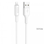 Hoco USB-kaabel A-pistik Lightning-pistik 2A 1 m valge X25