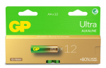 GP ULTRA ALKALINE AA/LR6 Battery. 12-Pack