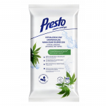 PRESTO Niisked salvrtikud universaalsed Eco kanepiga 40 tk.