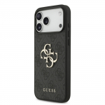 GUESS PU 4G metallist logo rihmkarp Apple iPhone'i 17 Pro Max jaoks