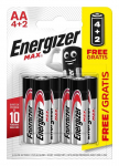 Energizer MAX AA (LR06) 6 tk