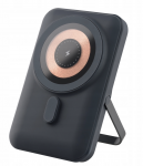 Qualo QMPB5-LD-01 MagSafe juhtmeta tositebank 10000mAh / LED / 20 W / USB-C / Lightning