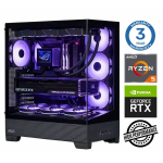 INTOP Ryzen 5 7500F 16GB DDR5 1TB SSD M.2 NVME+4TB RTX5060 8GB no-OS