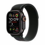 APPLE Vaata Ultra 2 (GPS + Mobiiltelefon) 49 mm musta titaanikuori ja musta Trail-juustu, S/M (MX4U3) (MX4U3KS/A)
