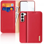 DUX DUCIS rahakott-mbris HIVO SAMSUNG S23 Plus punane