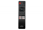 SHARP Aquos SHW/RMC/0138N originaal-televisioonikontroller hlefunktsiooniga NETFLIX / YOUTUBE / PRIME VIDEO