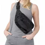 Wozinsky WSB-W1 unisex lakott reguleeritava rihmaga, veekindel - must