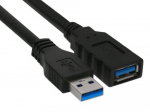 Intos InLine 1,0 m USB 3.0 A-A pikenduskaabel (35610)