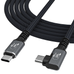 Wozinsky WPS1-UY41S USB-C USB4 40Gb/s 240W 1,5m 4K nurkga kaabel - Must - OUTLET