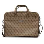 GUESS Turvas GUCB15P4TW 16" brzowy/ pruun Saffiano 4G kolmnurk logo