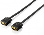 Equip VGA kaabel 1024x768/60Hz St/Bu 1,80m must blistris