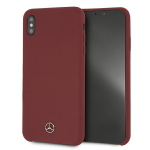 Mercedes MEHCI65SILRE iPhone Xs Max czerwony/punane kvakaaneline silikoonist mbris Silicone Line