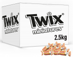 Twix Miniatuursed okolaadipulgad, 2,5 kg (5000159310093)