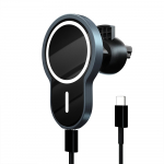 Wave Magnetic Qi Charging Stand For Car, Black (WAVE-MS-CAR-BK)