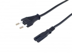 Equip High Quality Power Cord, C7 to 2pin Euro, 1.8m