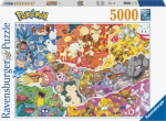 Ravensburger Pokmon Allstarsi pusle, 5000 tkki (10216845)