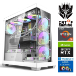 INTOP AQUA Ryzen 5 7500X3D 16GB DDR5 1TB SSD RTX5060 8GB WIN11 DSW