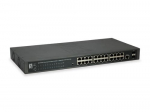 Level One LevelOne PoE+Switch 24xGE PoE/2xSFP 370W 19" WebSmart