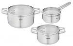 TEFAL Nordica H852S3 pannikomplekt 3 tkki