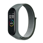 Beline Pasek Mi Band 7/6/5/4/3 NylonLoop sary/halli vrvi