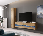 Cama MEBLE Cama Elutoa kapikomplekt VIGO NEW 9 wotan/wotan gloss
