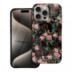 Forcell F-Protect Mirage kaitsembrise lekate iPhone'i 15 PRO MAX jaoks, hildub Magsafe'iga, militaarstandarditele vastav kukkumiskindlus, roosa toon