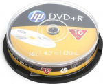 HP DVD+R 4.7 GB 16x Cake Box 10 (hDRE00027)