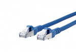 Metz Connect Cat.6A vrgukaabel Sinine 1,5 m Cat6a S/FTP (S-STP)
