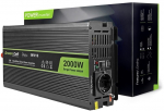 GREEN CELL 12V 230V Modifitseeritud sinusoidne 2000W