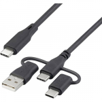 Renkforce RF-6615906 USB-kaabel USB 2.0 0,5 m USB-C must
