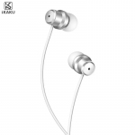 iKaku KSC-362 universaalne kerge HiFi-in-ear krvaklapid, 3,5 mm pistik ja mikrofon, 1,2 m, valge