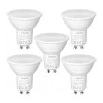 Lepro 200057-DW-EU-5 GU10 LED-lambu, 4,5W (50W), 345 lm, 5000K, 100, 5 tk.