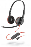 Plantronics Blackwire 3220 duo must```