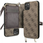 GUESS GUHCN65CB4GB iPhone 11 Pro Max pruun/brown karastatud klaasist lekandekott 4G