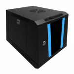 Extralink LITE 4U 10" 280x310 seinapaigaldatav riiulkapten must