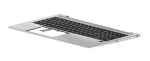 HP Top Cover W/Keyboard CP+PS BL UK M35816-031, Keyboard, UK