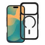 Roar mAG BUMPER -kinnitus, mis on hilduv MagSafe'iga, mudelitele IPHONE 18 Pro / 17 Pro, must