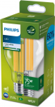 PHILIPS Vga thus LED-lamp, E27, 4000 K, 1095 lm, lbipaistev pind (929003624701)