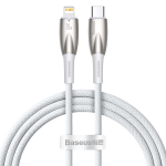 Baseus CADH000002 Lightning - USB-C PD kaabel 20W 480Mb/s 1m - valge - OUTLET