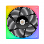 THERMALTAKE Ventilaator ToughFan RGB 12cm 3pakk, must