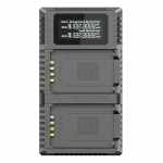 NITECORE FX2 Pro kahelaadneja Fujifilm NP T125 jaoks