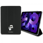 Karl Lagerfeld KLFC11RM24SAKCK iPad Air 11" raamatukaane tsaaria/must Saffiano magnetiline Karl AND Choupette