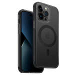 uniq etui Combat iPhone 14 Pro 6,1" Magclick Charging czarny/concrete charcoal