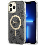GUESS GUHMP13XH4STK iPhone 13 Pro Max 6.7" tarna/must kvakott 4G MagSafe